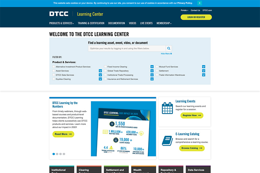 DTCC Learning Center